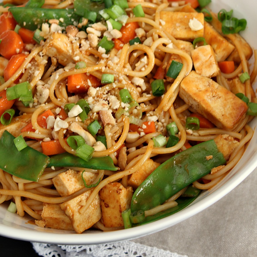 Thai Curry and Peanut Noodles - Clean and Scentsible