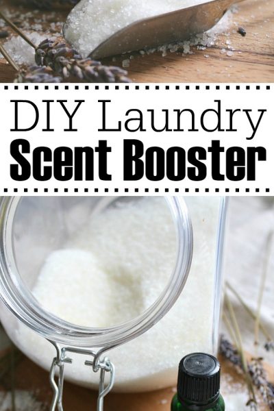 Try this easy DIY laundry scent booster and follow these simple tips for the freshest smelling laundry without using any harsh chemicals.