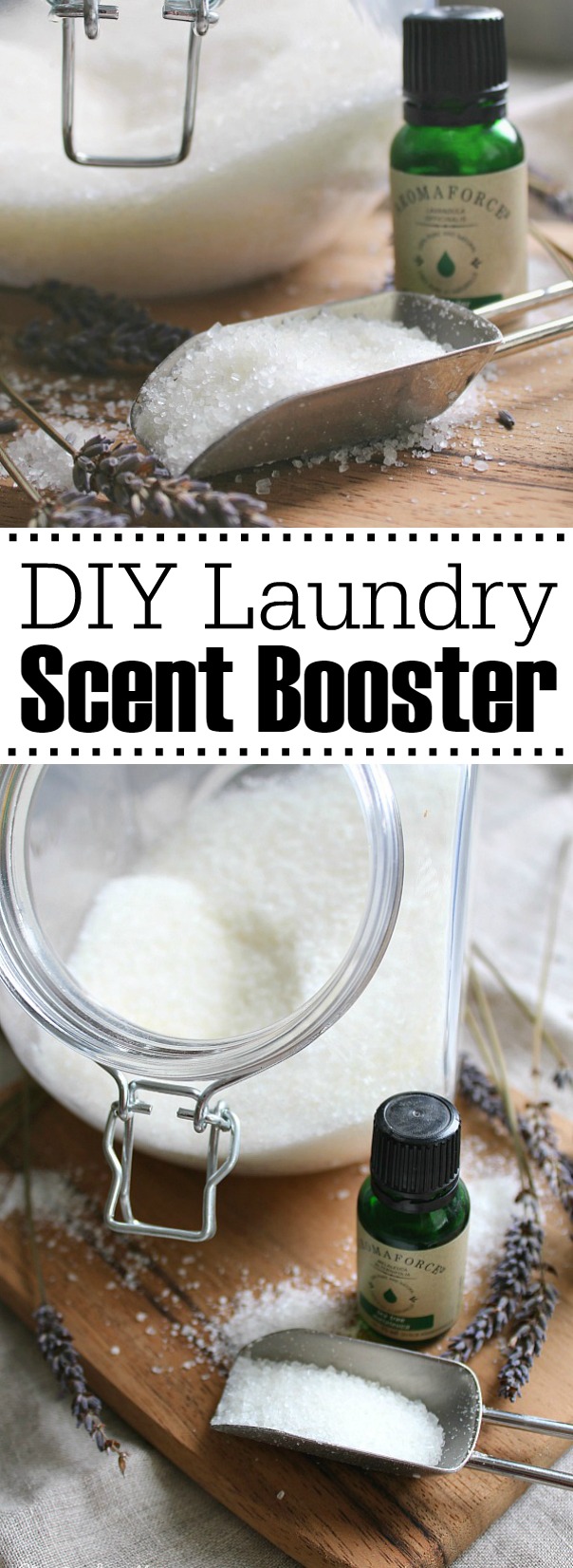 Try this easy DIY laundry scent booster and follow these simple tips for the freshest smelling laundry without using any harsh chemicals.