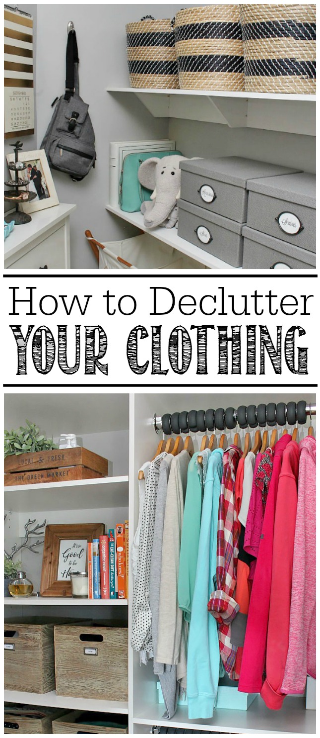 Great tips on how to declutter your clothing. Read this and then go and clean out your closet with these 6 questions!