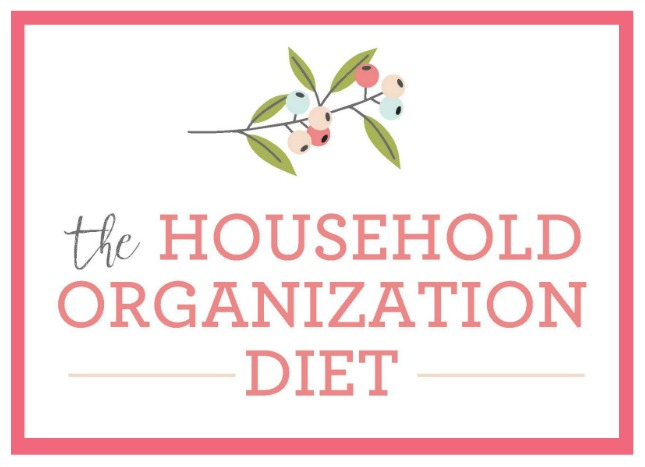 Join in the Household Organization Diet to get your whole home decluttered, cleaned and organized. You can do it!!
