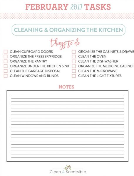 How to Clean the Kitchen - February HOD - Clean and Scentsible