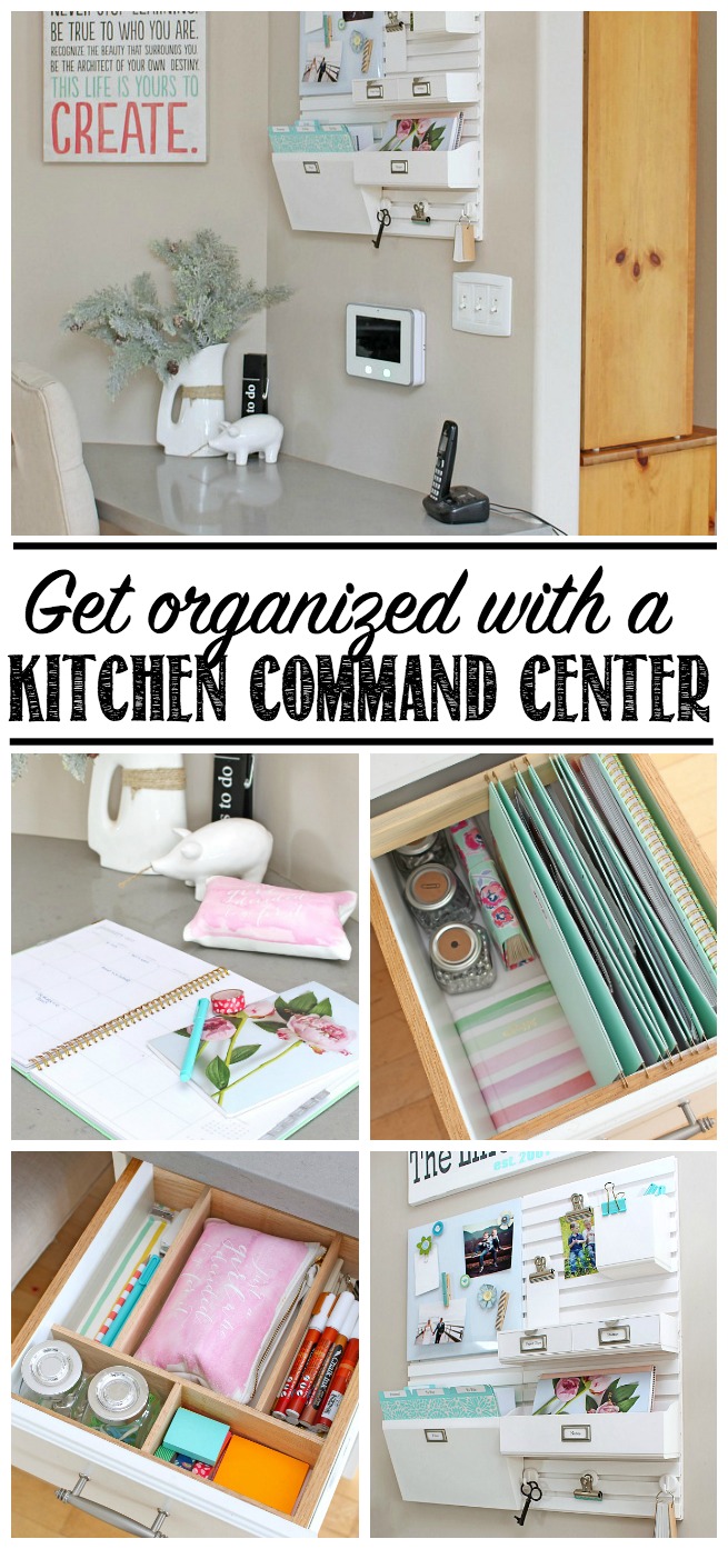 Kitchen Command Center Organization Clean And Scentsible