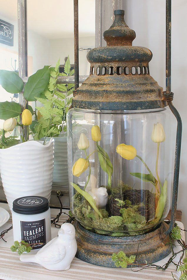 Quick and easy spring decorating ideas.