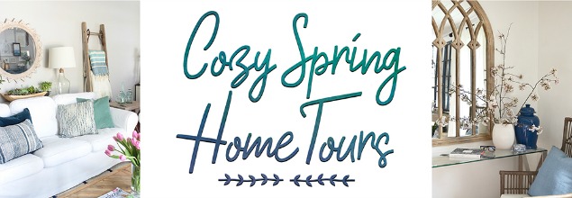 Collection of beautiful spring home tours.