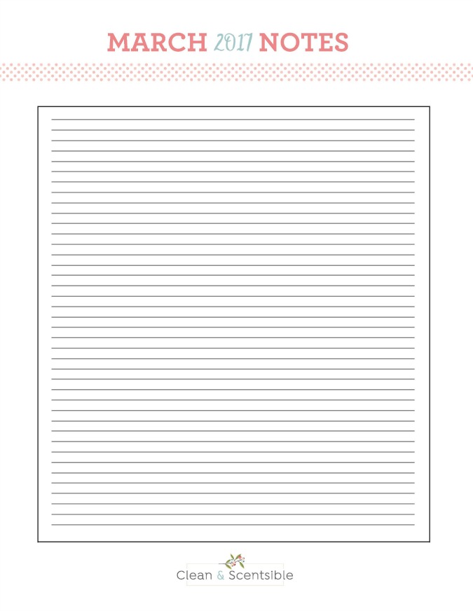 Resized March HOD Blank Page