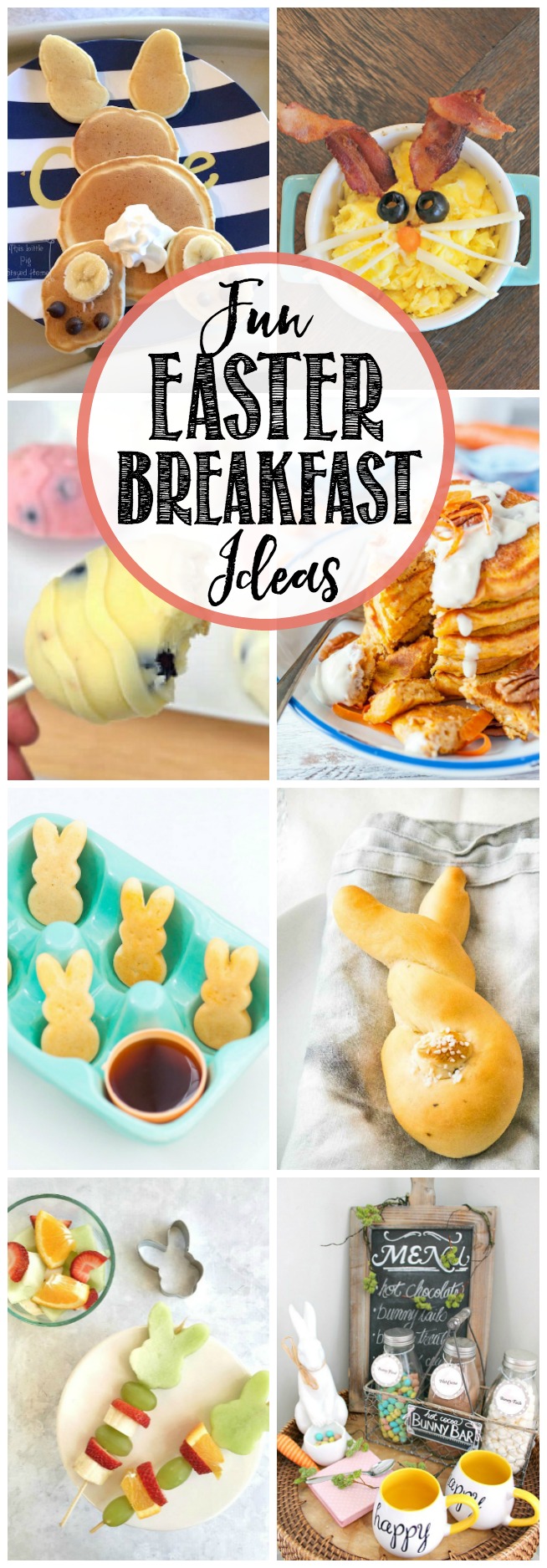 Awesome collection of fun and easy Easter breakfast recipes and ideas. Such a wonderful family tradition to start!