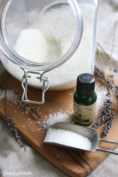 This DIY laundry scent booster is non-toxic and can be customized to your favorite scent and intensity.