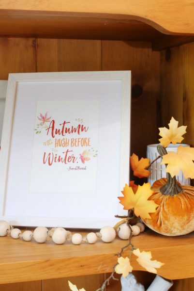 Fall Home Decor Ideas - Fall Home Tours - Clean and Scentsible