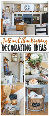 Fall Patio Decorations - Clean and Scentsible