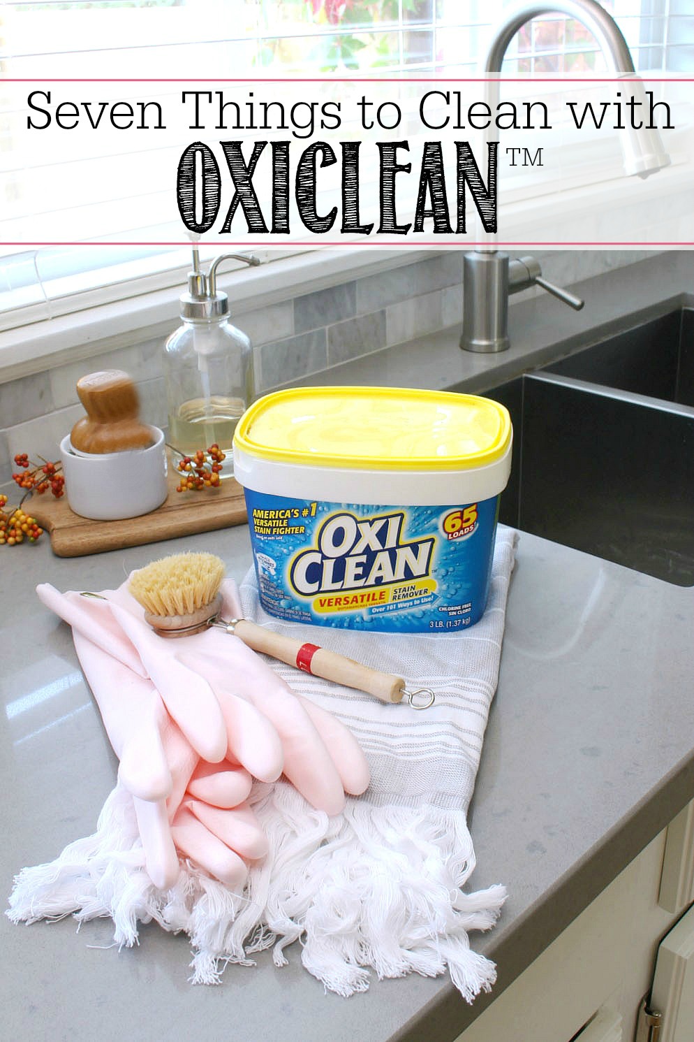 7 Things to Clean with Oxiclean - Clean