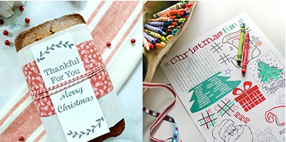 Beautiful collection of free Christmas Printables
