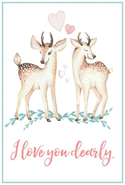 Free Printable Valentine's Day Cards and Tags - Clean and Scentsible