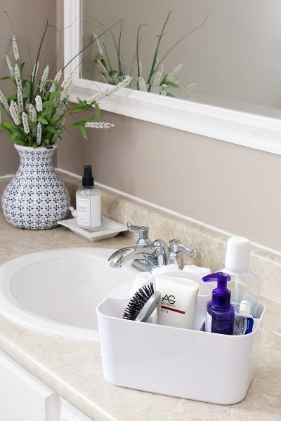 9 Easy Tips to Organize the Bathroom - Clean and Scentsible