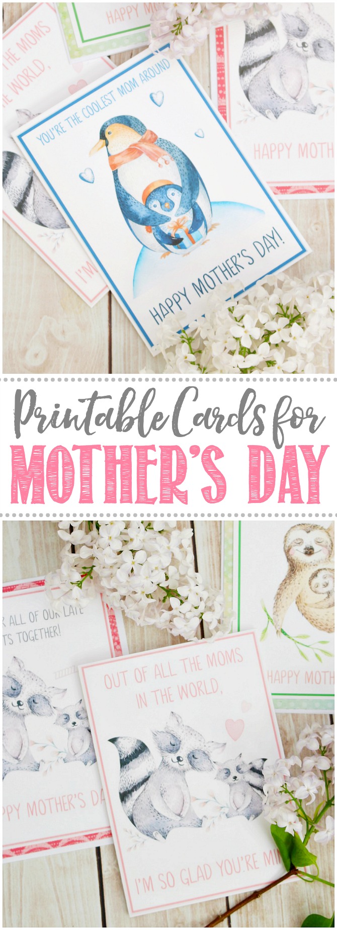 Mother's Day Card Template Free from www.cleanandscentsible.com
