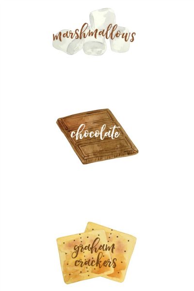 Free S'mores Printables and Labels - Clean and Scentsible
