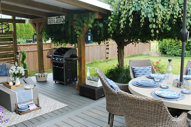 Summer Patio Decorating Ideas, Backyard Covered Patio Decorating Ideas