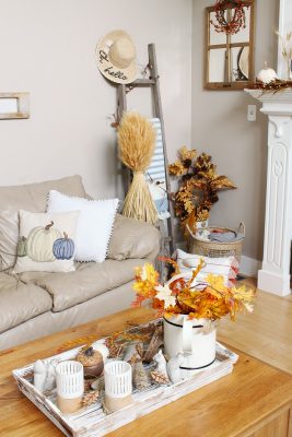 Fall Hygge – Our Fall Family Room Home Tour