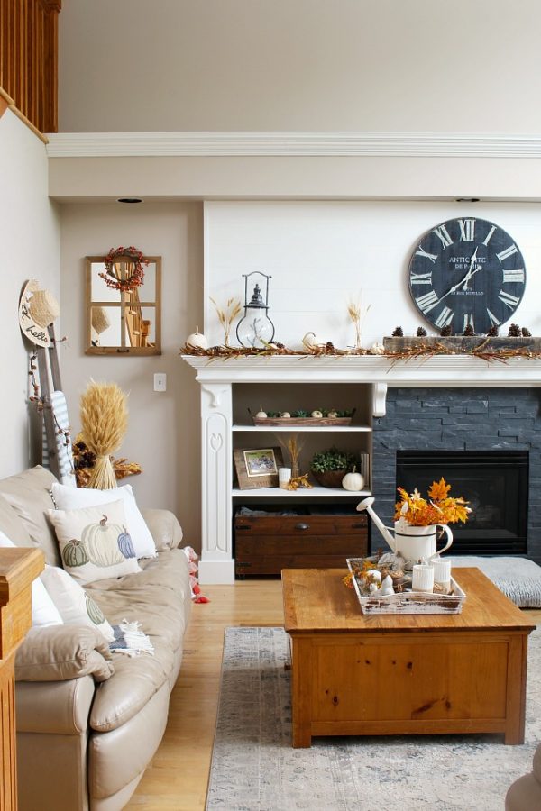 Fall Hygge - Our Fall Family Room Home Tour - Clean and Scentsible