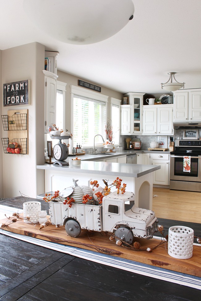 Fall Kitchen Decor Ideas from Clean and Scentsible