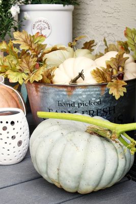 Front Porch Fall Decor - Clean and Scentsible