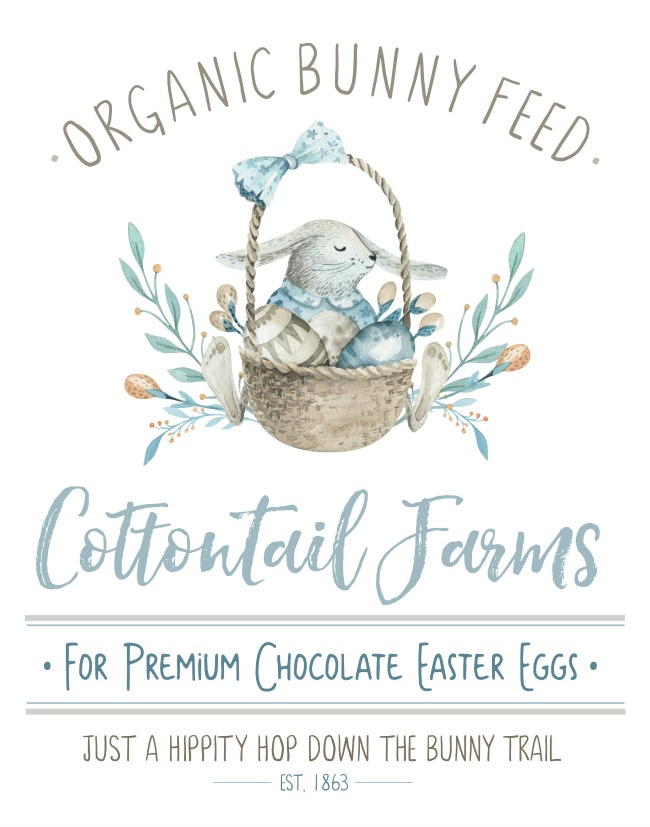 Cottontail Farms free Easter printable with a vintage feel. Comes in 4x6 to 11x14 sizes.