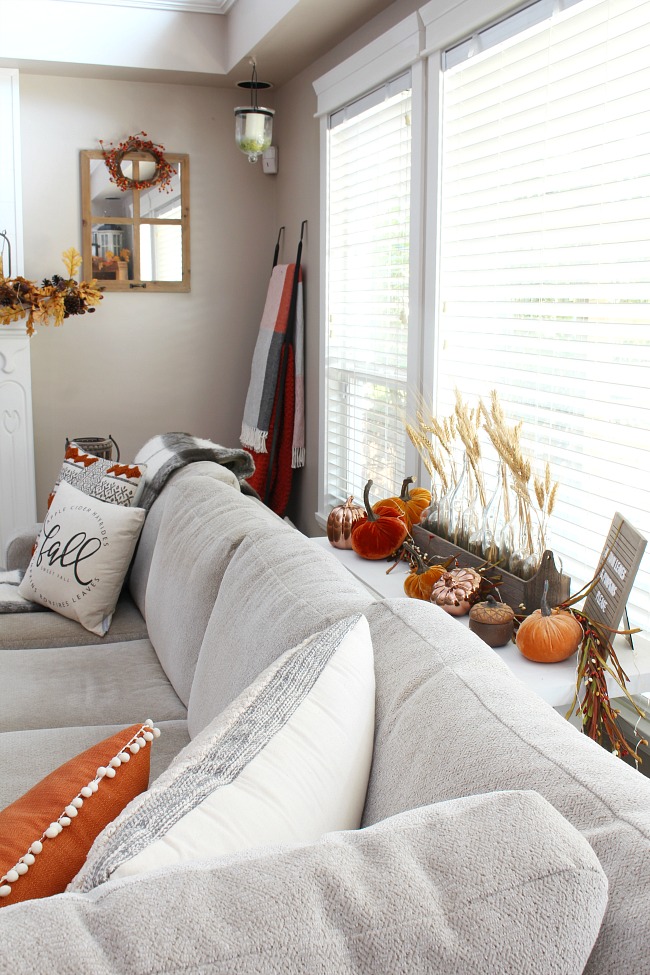 FALL DECORATE WITH ME  Living Room & Fall DIY!! 