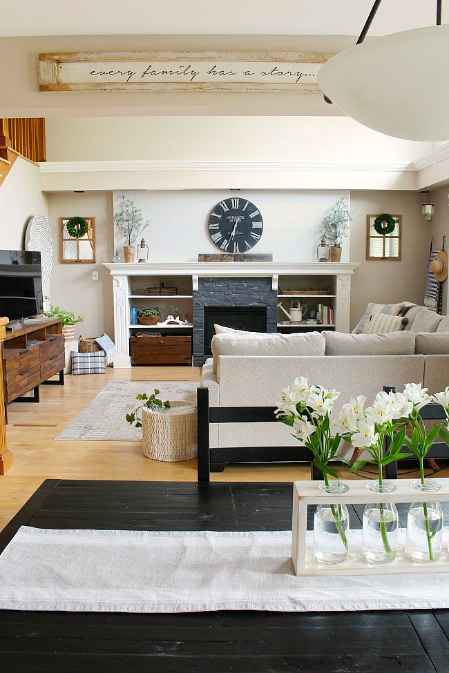 Our Updated Living Room Design - Clean and Scentsible