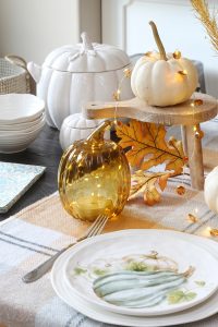 Harvest Moon Fall Tablescape Ideas - Clean and Scentsible