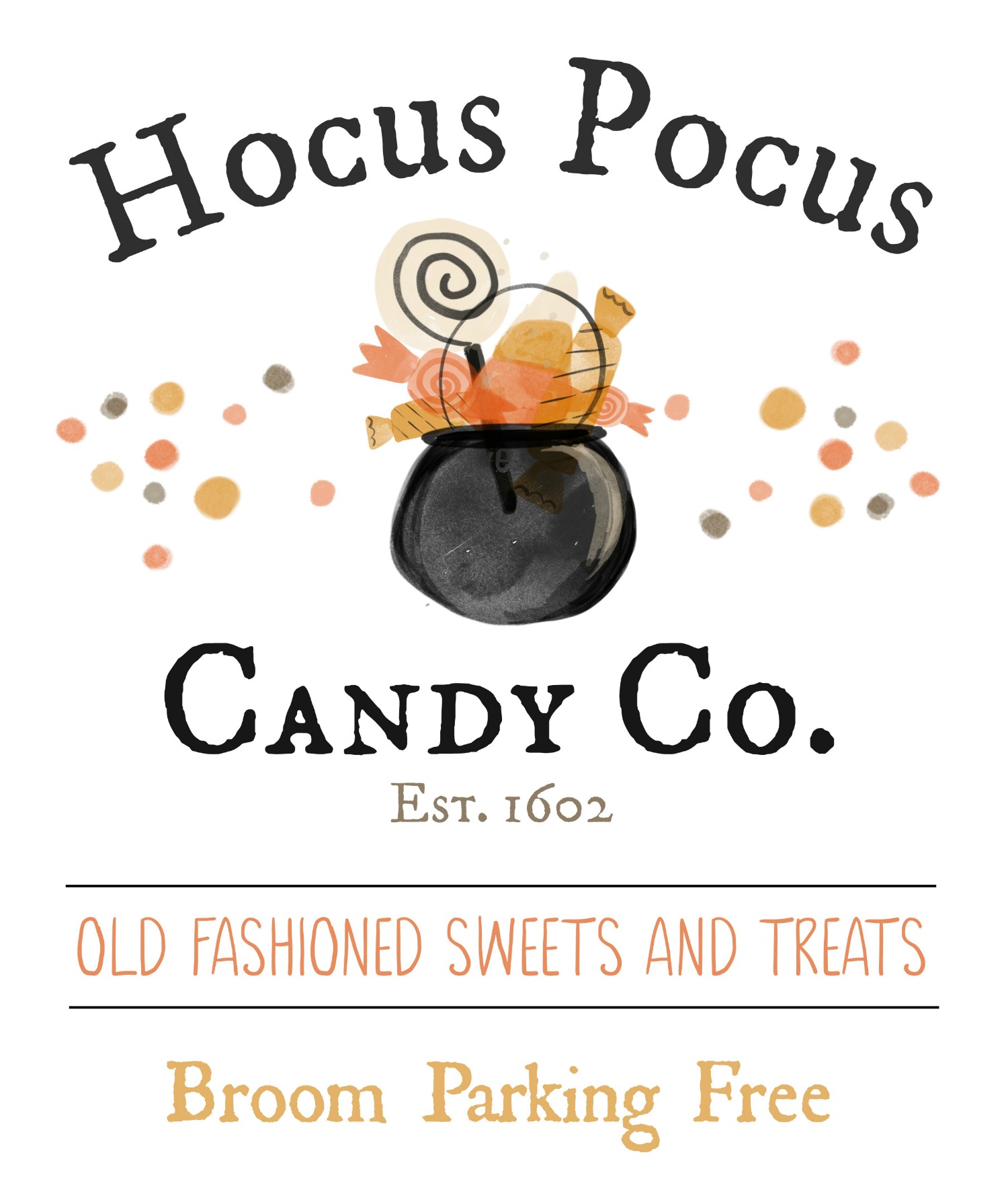 Hocus Pocus Candy Co Free Halloween Printable Clean And Scentsible