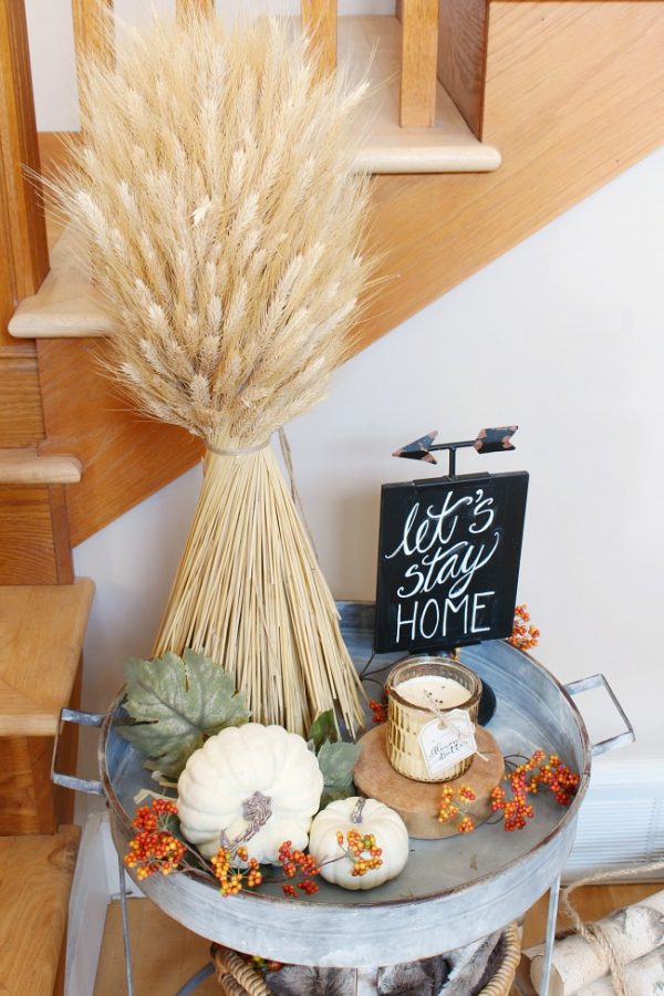 Fall Living Room Decor - Clean and Scentsible