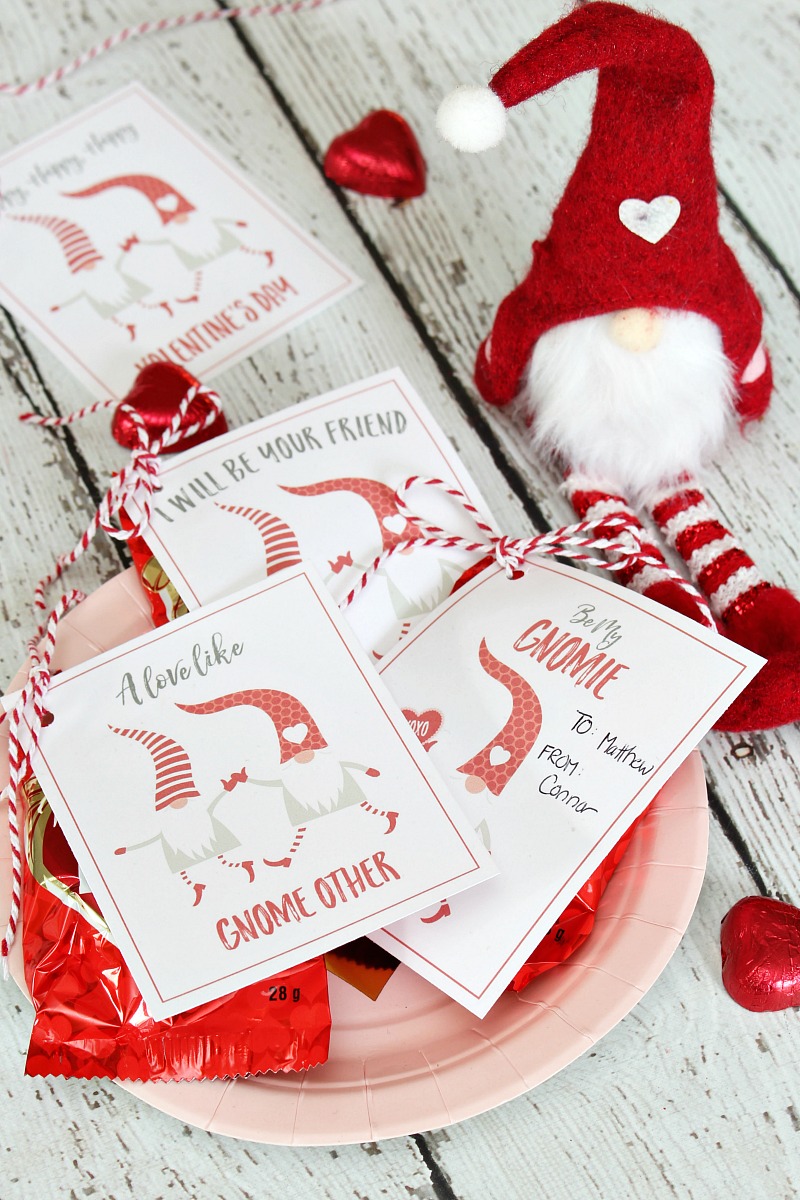 Valentine S Day Gnomes Printables And Tags Clean And Scentsible