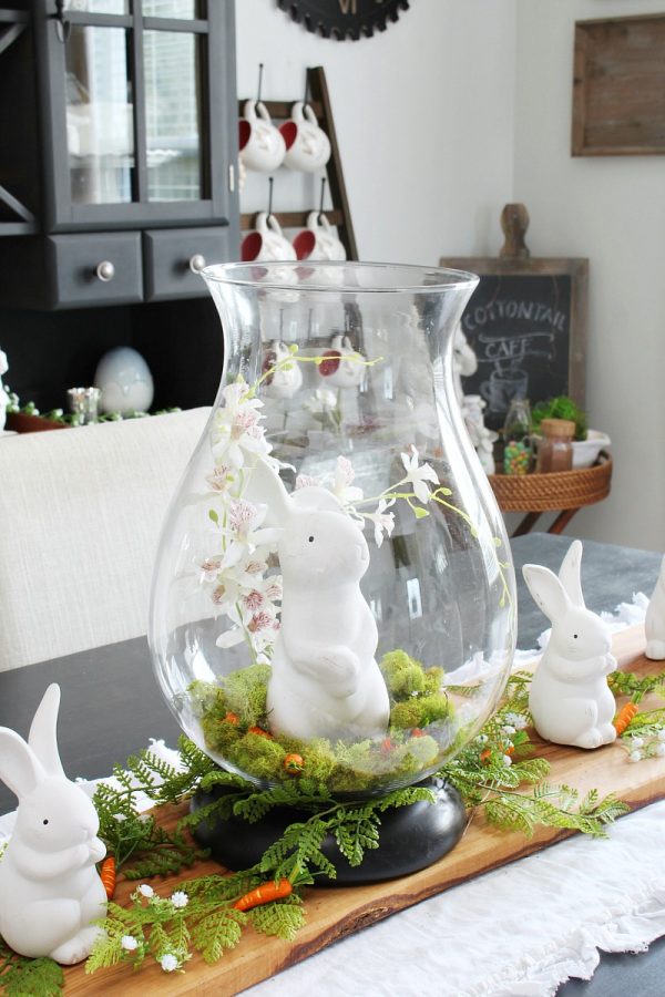 Easter Bunny Easter Centerpiece Clean and Scentsible