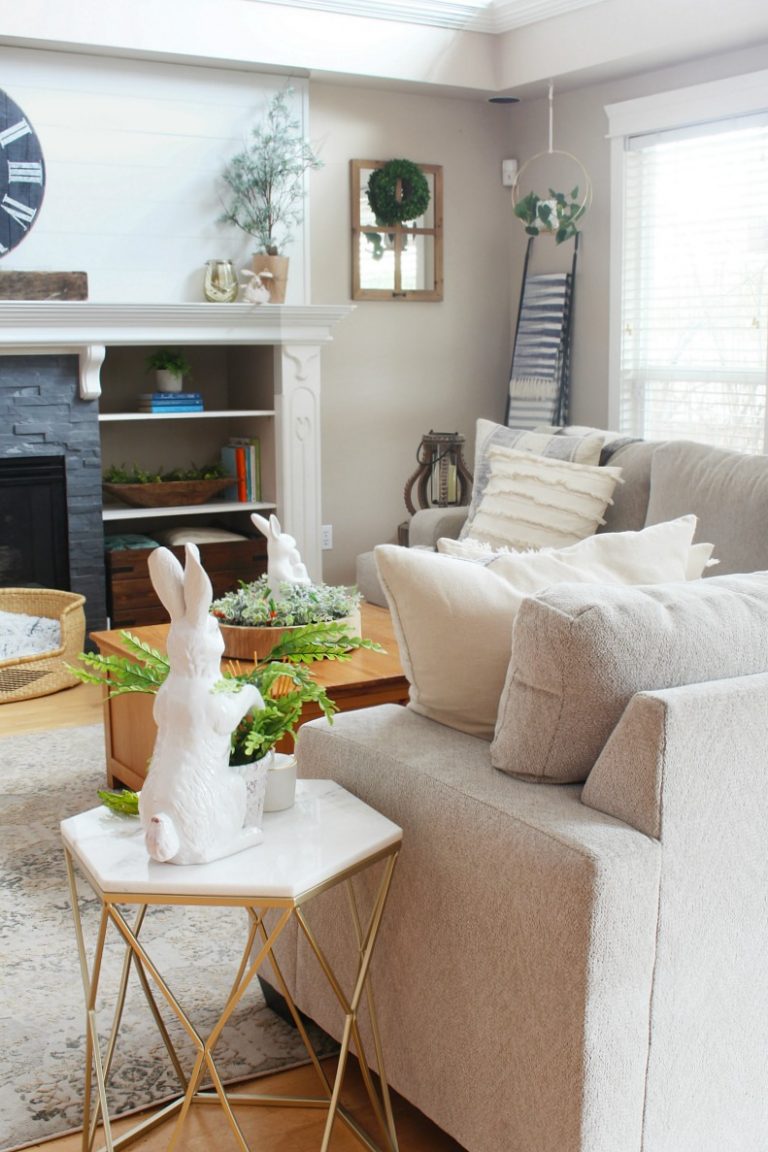 Early Spring Decor Ideas - Clean and Scentsible