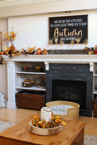 DIY Fall Sign - Clean and Scentsible