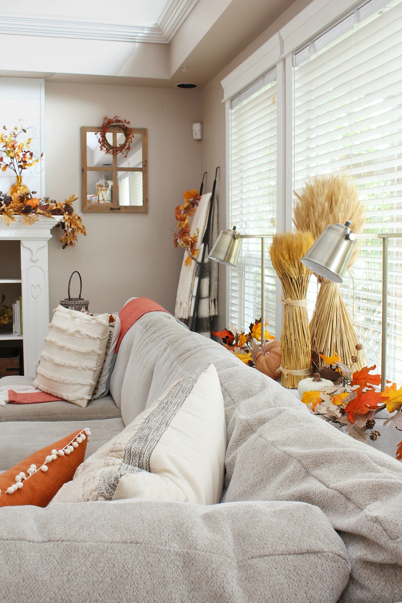 cozy living fall decor today