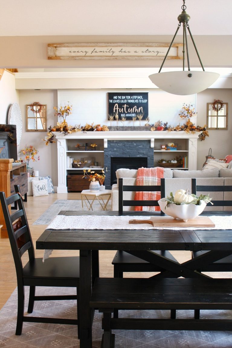 Fall Kitchen Decor Ideas Clean and Scentsible