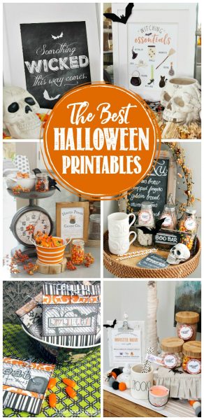 Favorite Free Halloween Printables - Clean and Scentsible