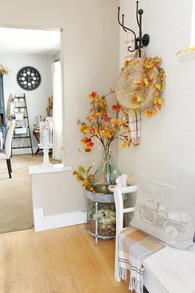 Fall Foyer Ideas - Clean and Scentsible