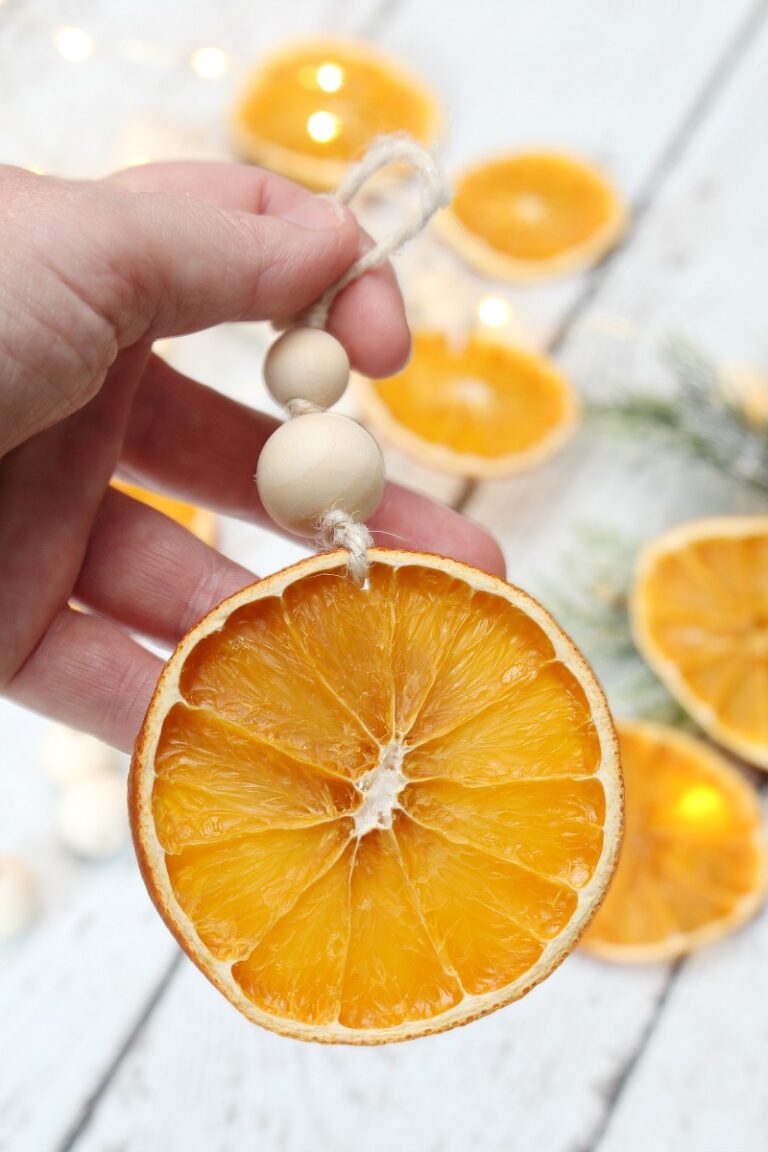 DIY Dried Orange Garland and Ornaments Clean and Scentsible
