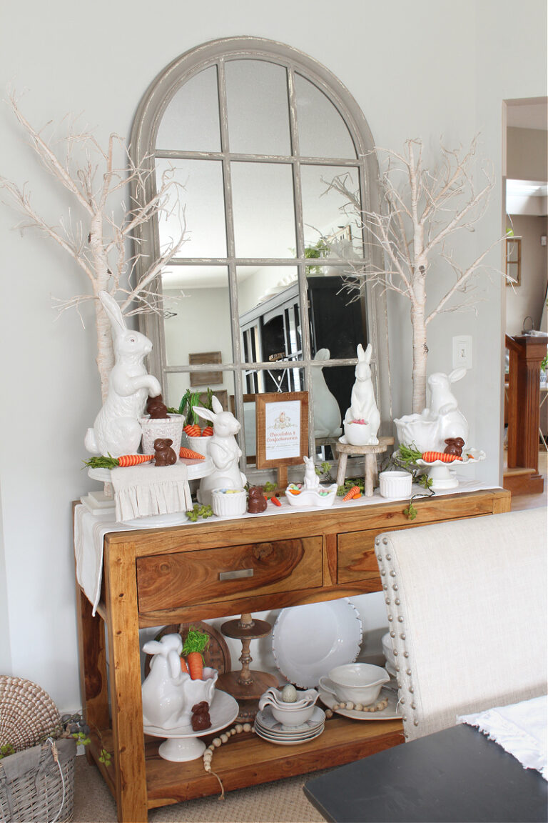 Easter Dining Room Decorating Ideas - Clean and Scentsible