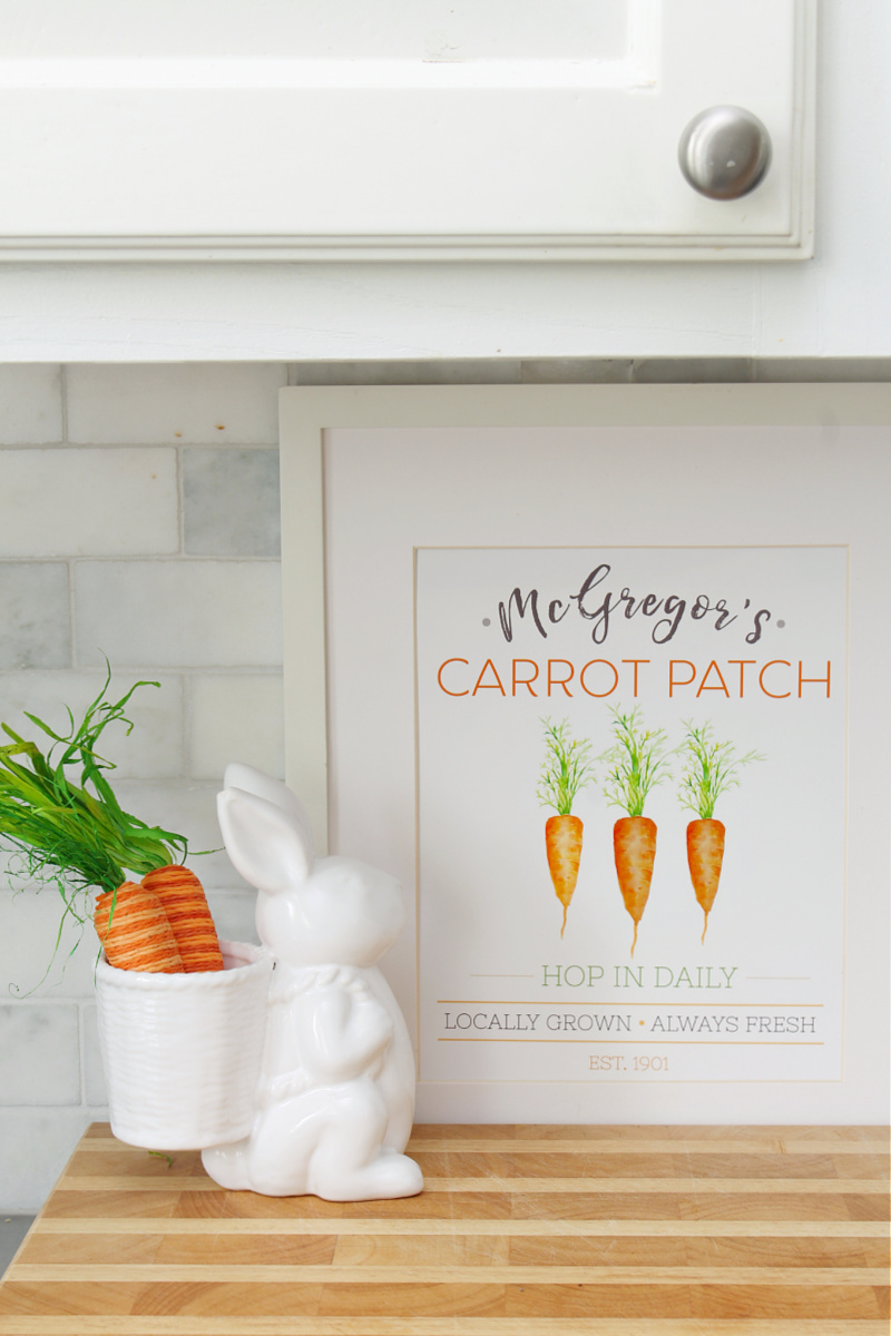 Mr McGregor s Carrot Patch Free Easter Printable And Vignette Clean 