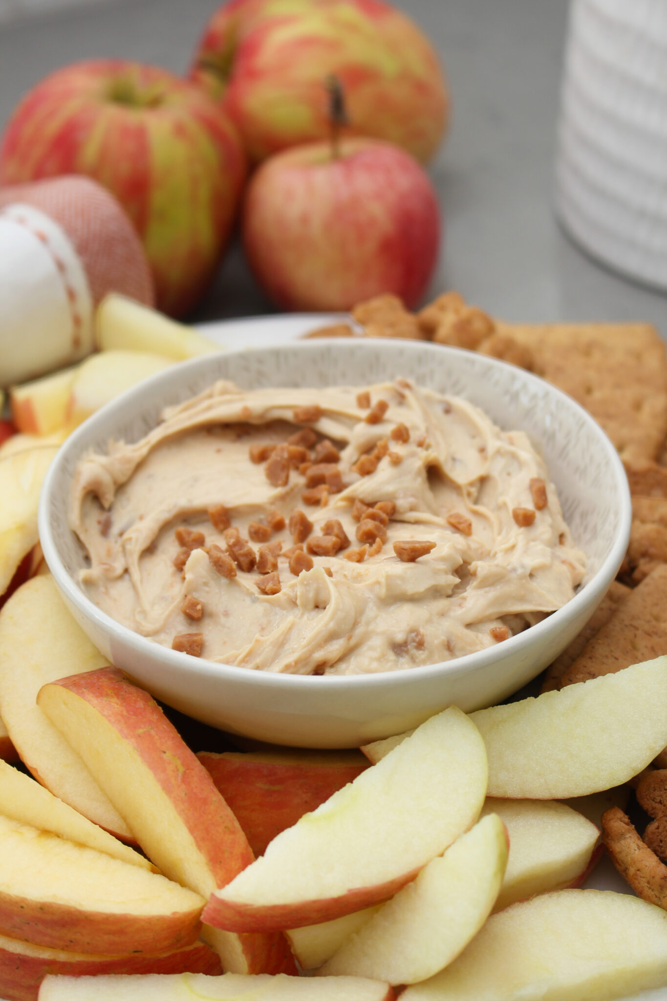 Cream Cheese Apple Dip - Clean and Scentsible