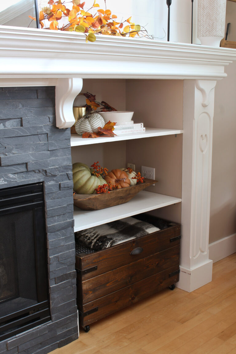 Modern Fall Mantel Decorating Ideas Clean and Scentsible