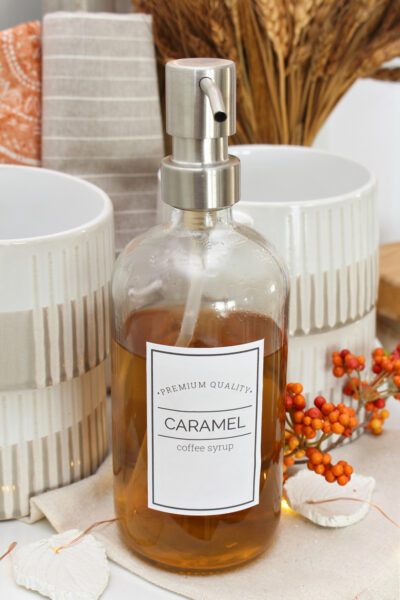 Free Printable Coffee Bar Labels - Clean and Scentsible