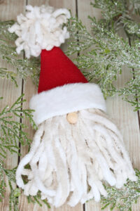 Cute DIY Santa Ornament