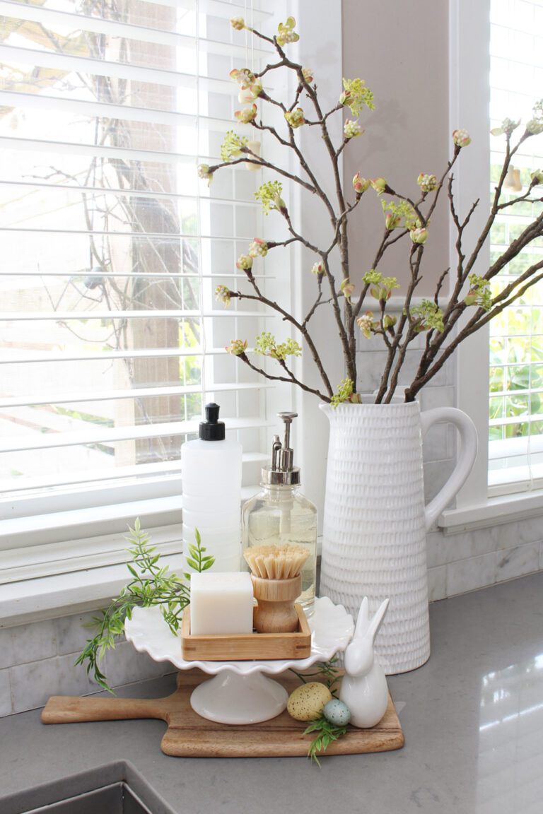 Spring Kitchen Decor Ideas - Clean and Scentsible