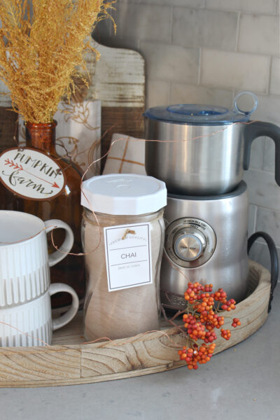 Fall Decor for the Kitchen - Clean and Scentsible