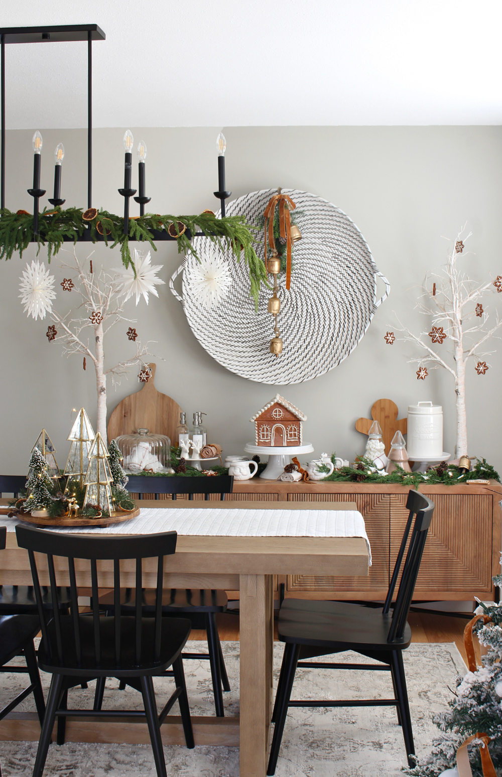 Food Made Fresh Gingerbread house a perfect holiday centerpiece