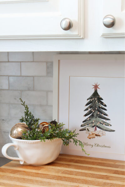 Free Printable Christmas Tree Art - Clean and Scentsible